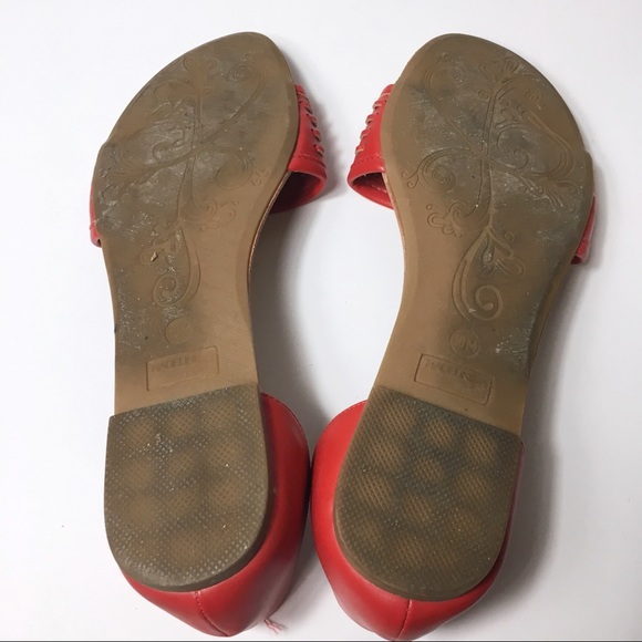 Madeline Stuart Red Slip on Flats, 10 M - Picture 6 of 6